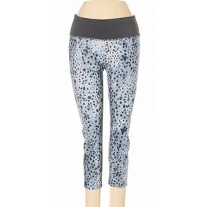 PRISMSPORT - Blue & Black Capri Leggings‎